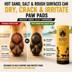 Rhino Wax texture du baume gros plan pour hydratation visible