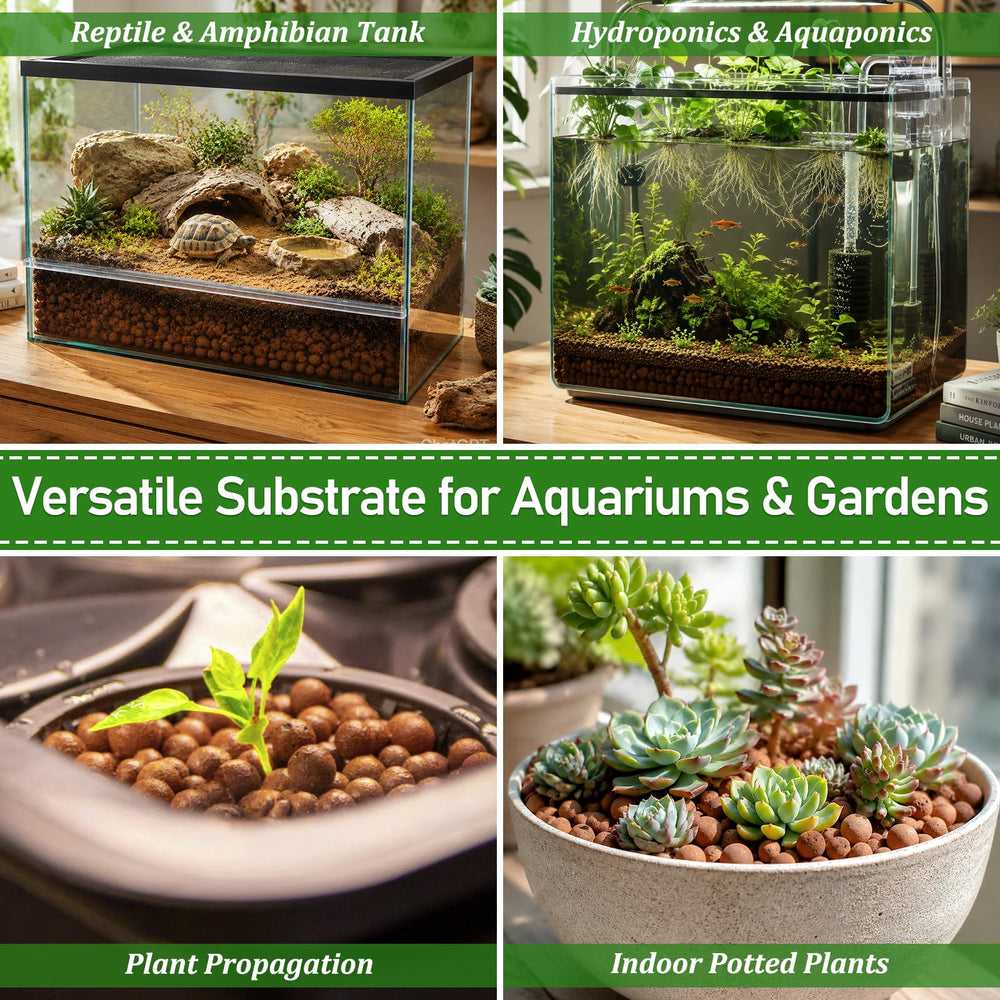 Riare usage dans paludarium créant humidité stable et filtration