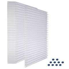 Ridgesun vue avant du lot 12 pièces montrant couverture et transparence protectrice