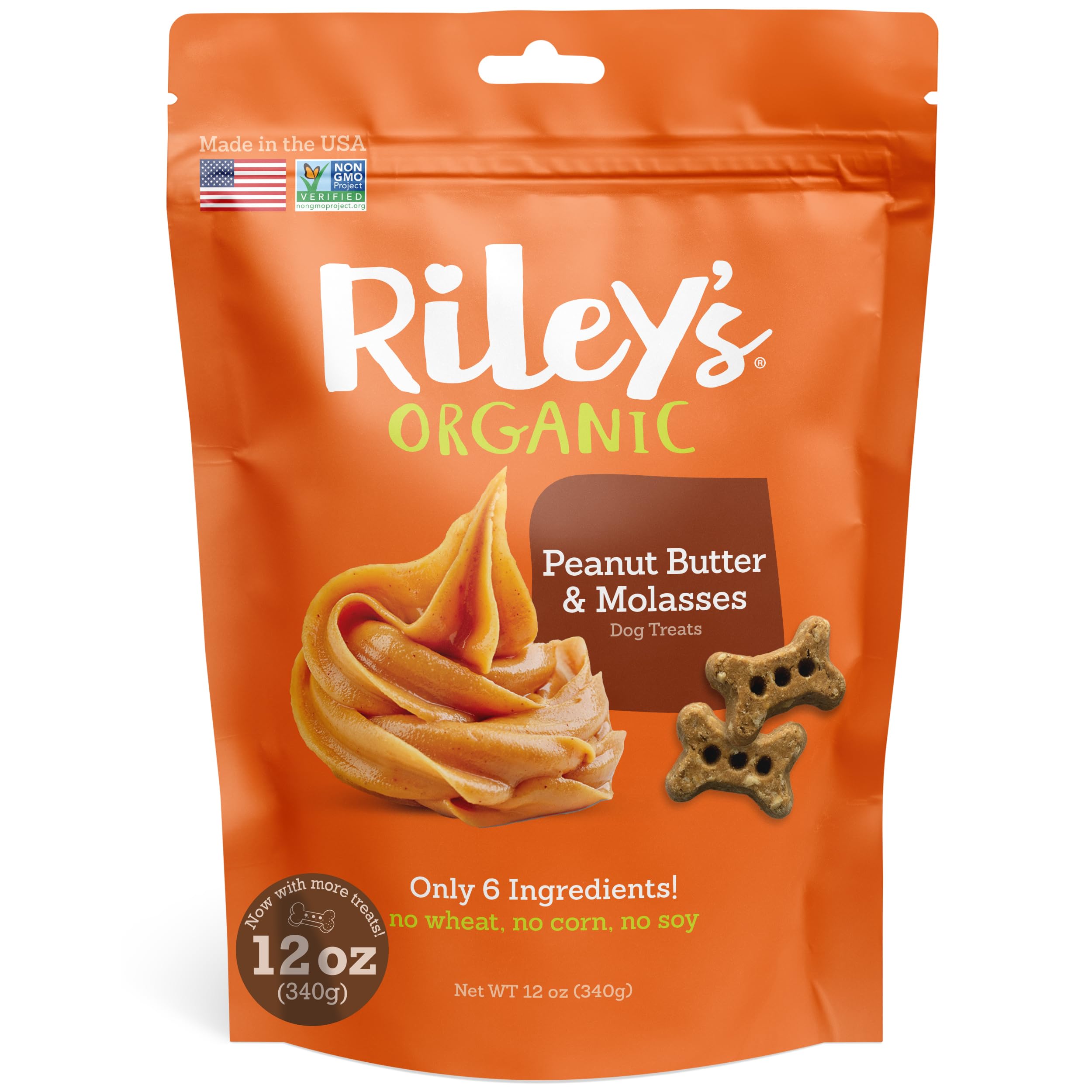 Riley's paquet face avant montrant l'emballage et l'attrait visuel