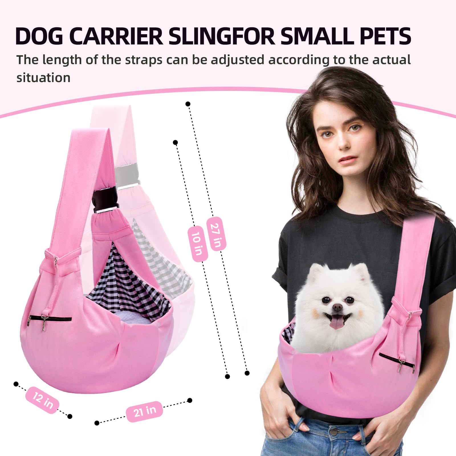Riuja bretelle avec poche illustrant rangement pour téléphone