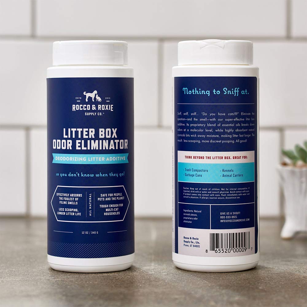 Rocco & Roxie gros plan sur granules absorbants pour contrôle d'humidité
