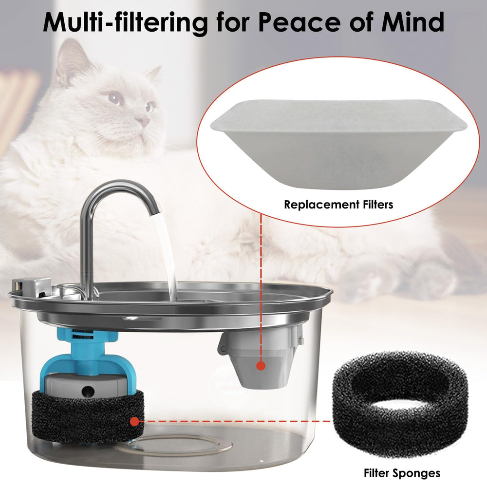 ROCK BEARD packaging ouvert affichant 12 filtres et 12 mousses inclus