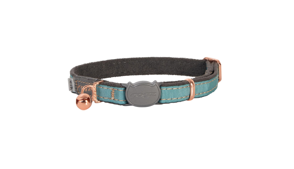 Rogz collier Turquoise Moon vue emballage moderne et attractif