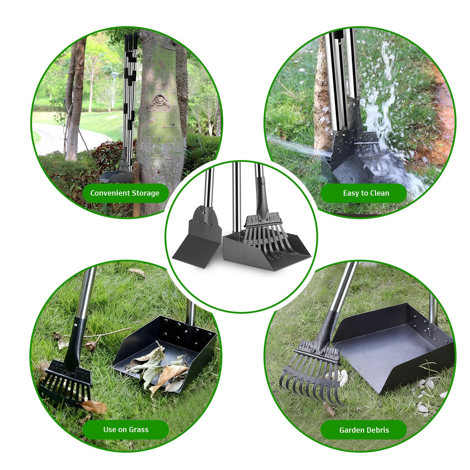 ROIUBPO stockage avec clips accroches pour un rangement compact