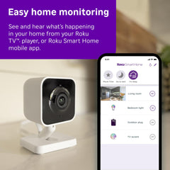 Roku gros plan objectif illustrant 1080p pour images nettes