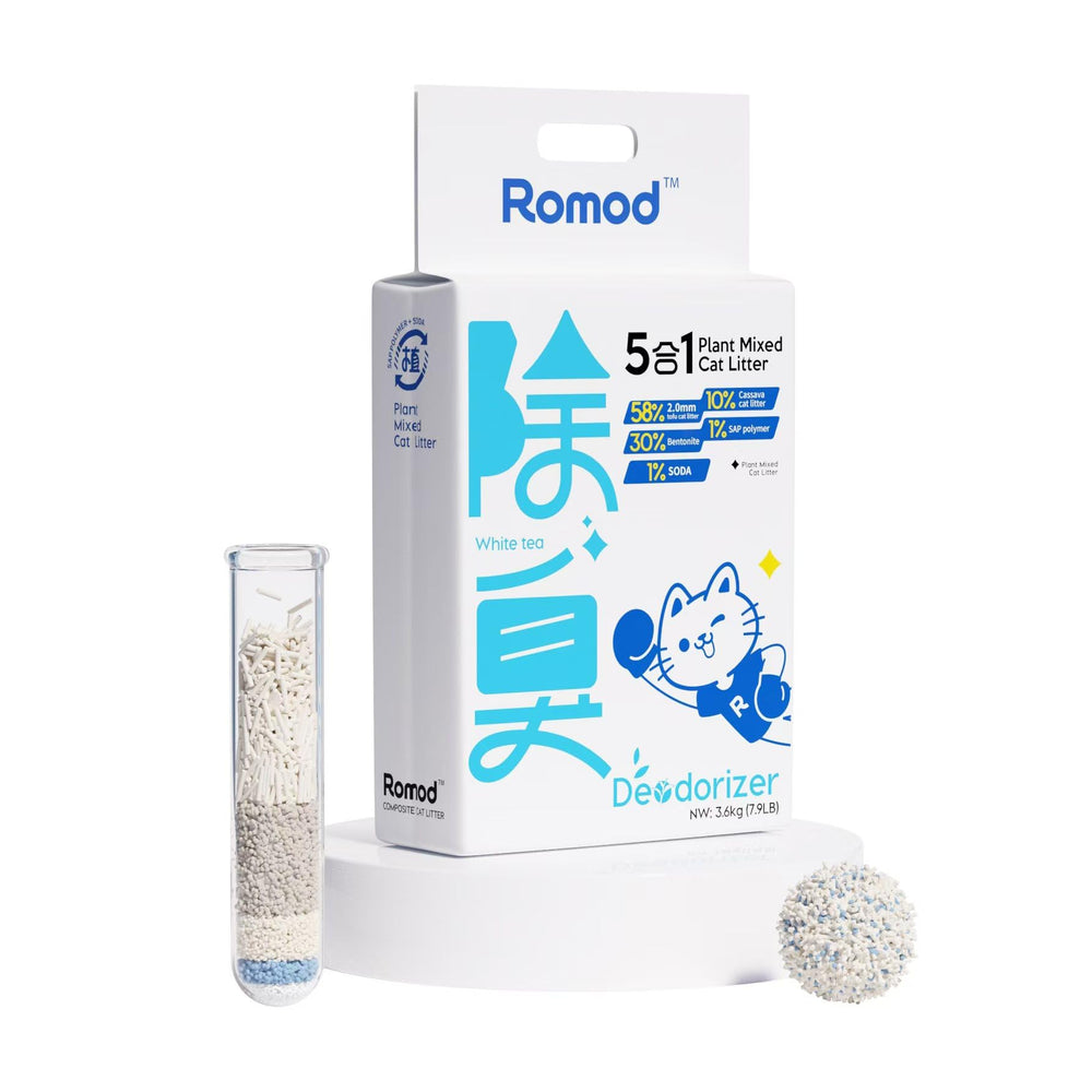 Romod emballage avant montrant le sac et bénéfice conservation