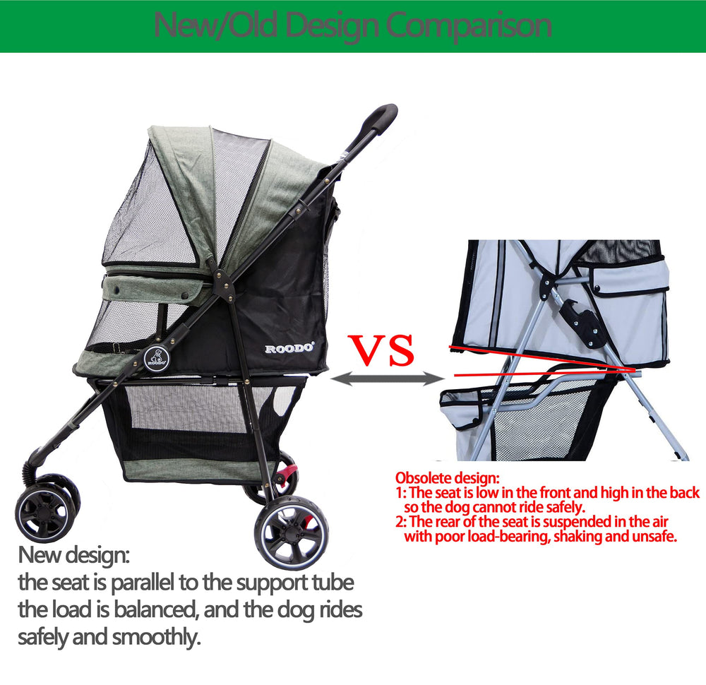 ROODO chien confortablement installé démontrant sécurité