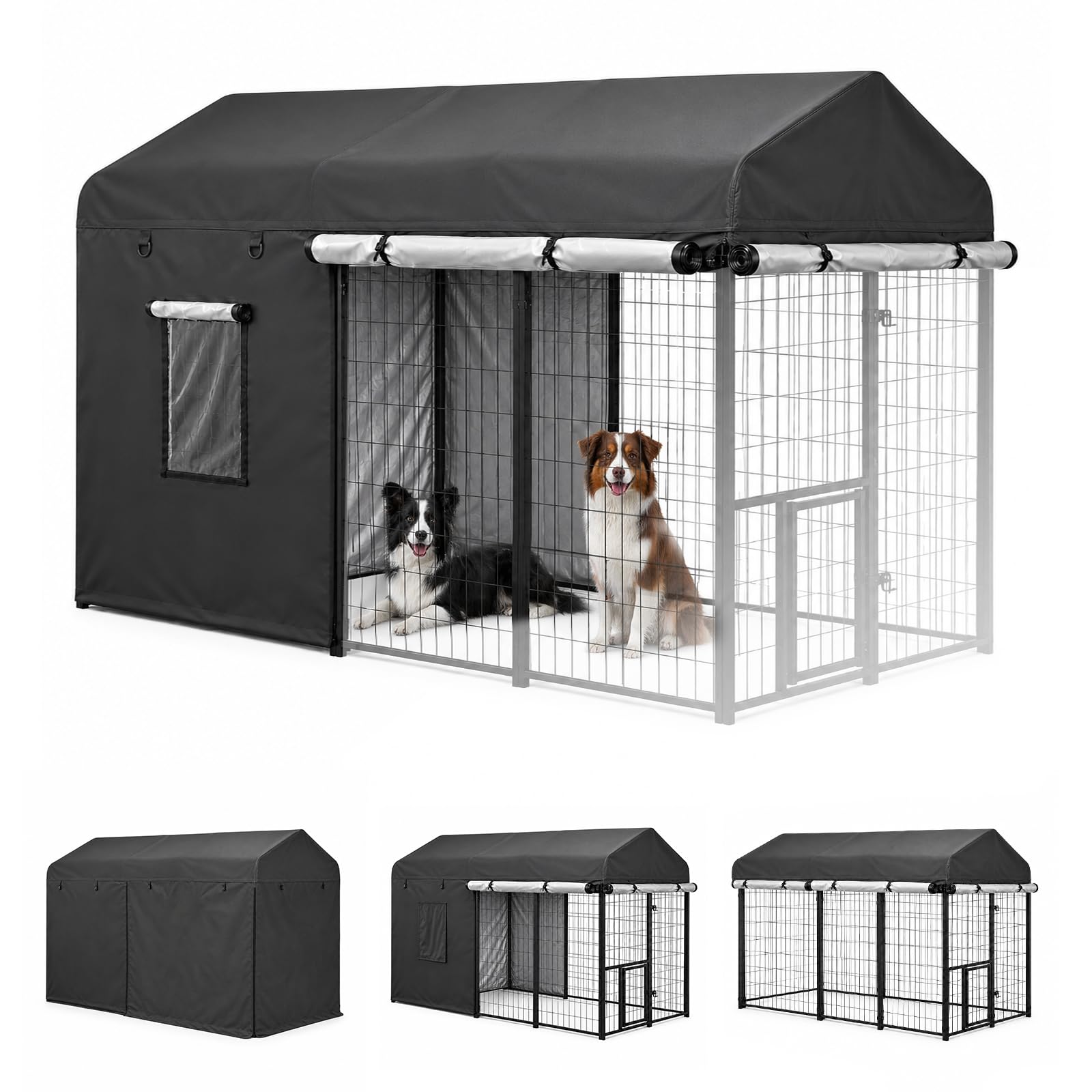 ROOMTEC housse face avant protégeant parc et chien contre intempéries