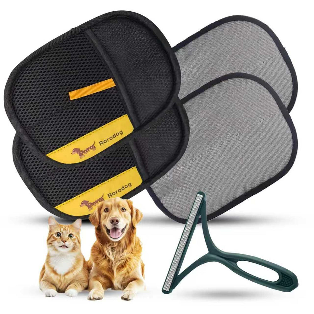 Rorodog pack avant avec gants et outil montrant propreté rapide