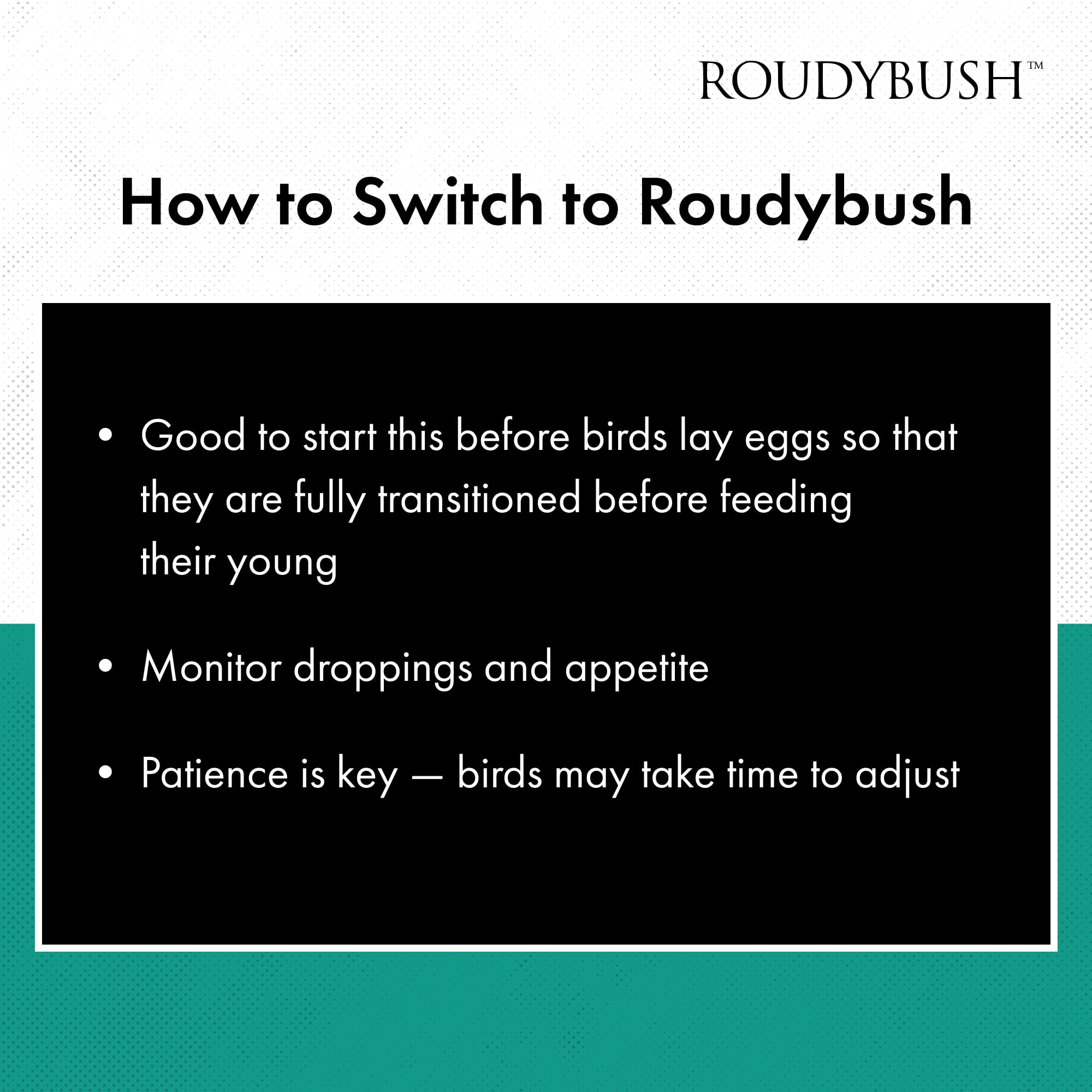 RoudyBush sachet ouvert révélant quantité 10 lb pratique pour familles
