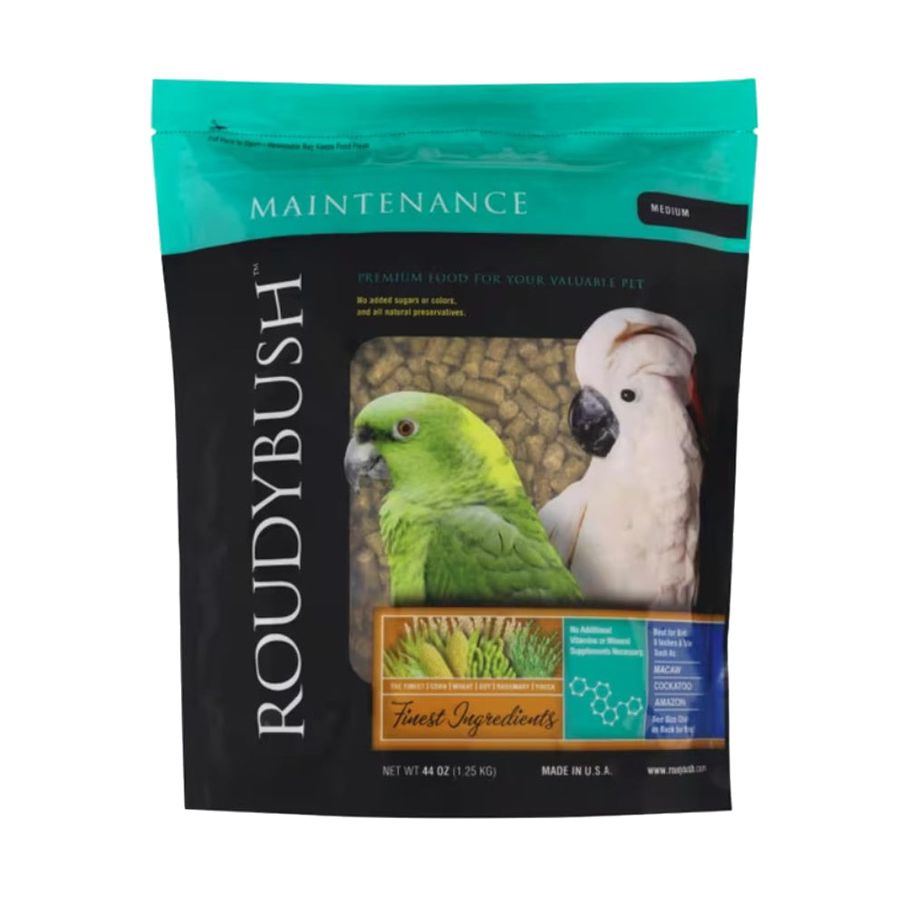 RoudyBush emballage 44 oz montrant praticité et portion durable