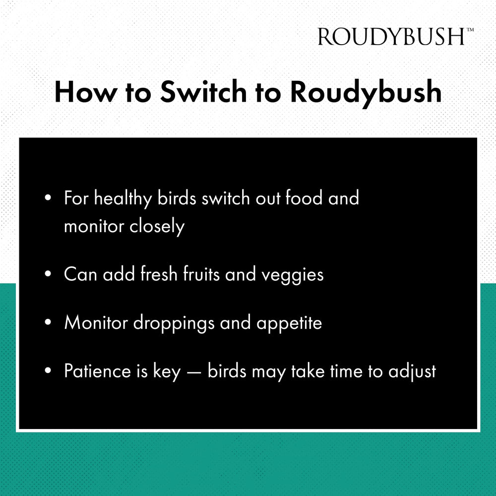 RoudyBush emballage avec dimensions pour évaluer stockage pratique