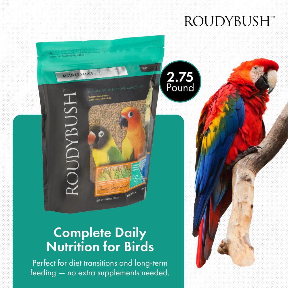 RoudyBush gros plan texture pellets bénéfice maniabilité