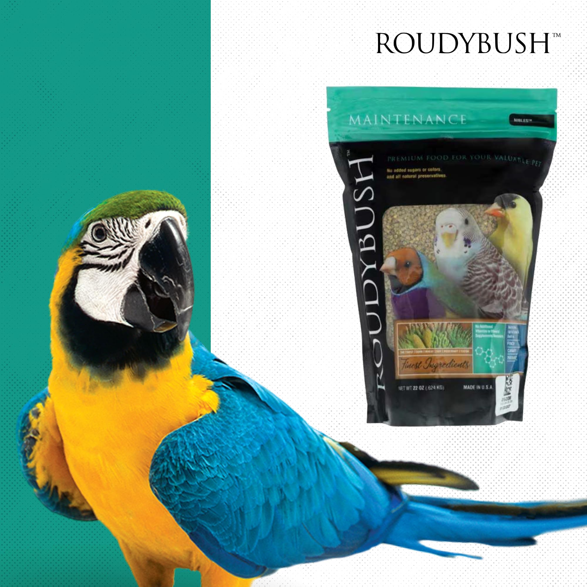 RoudyBush paquet conservé en cuisine pour montrer stockage pratique et gain de place