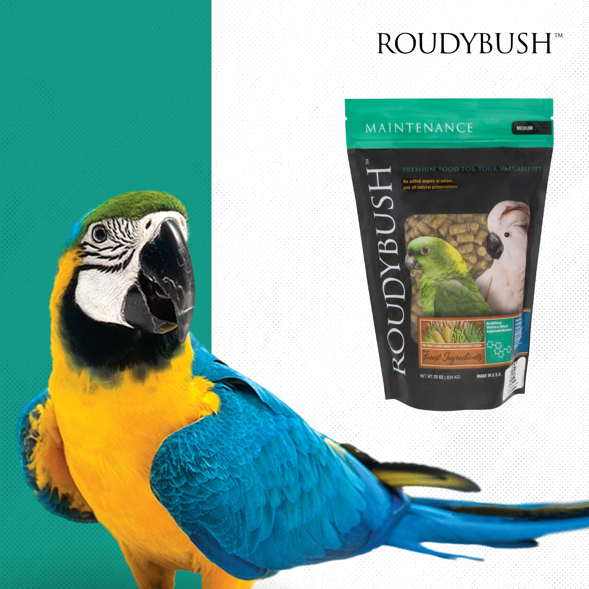 Roudybush mangeoire en cage pour scenario quotidien pratique