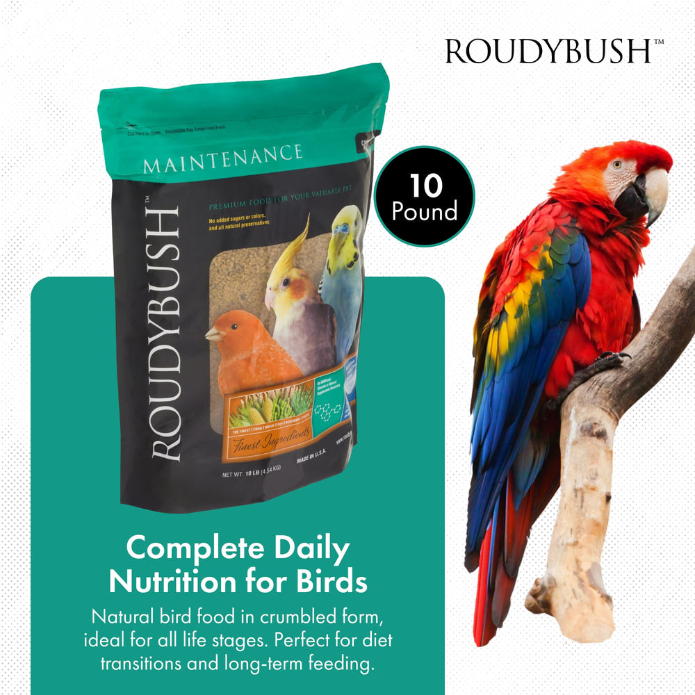 RoudyBush crumble gros plan montrant texture et appétence