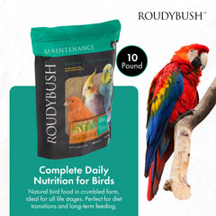 RoudyBush crumble gros plan montrant texture et appétence