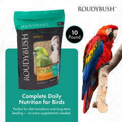 Roudybush gros plan des granulés montrant texture et uniformité
