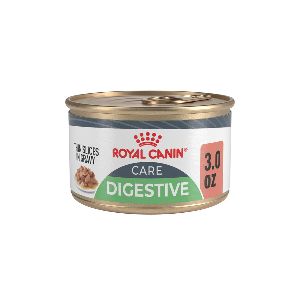 ROYAL CANIN boîte face montrant l’emballage et bénéfice digestion