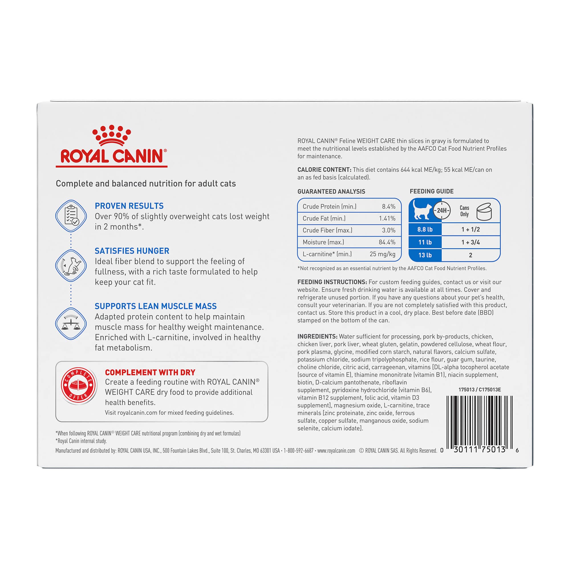 ROYAL CANIN boîte ouverte fines tranches en sauce pour appétence accrue