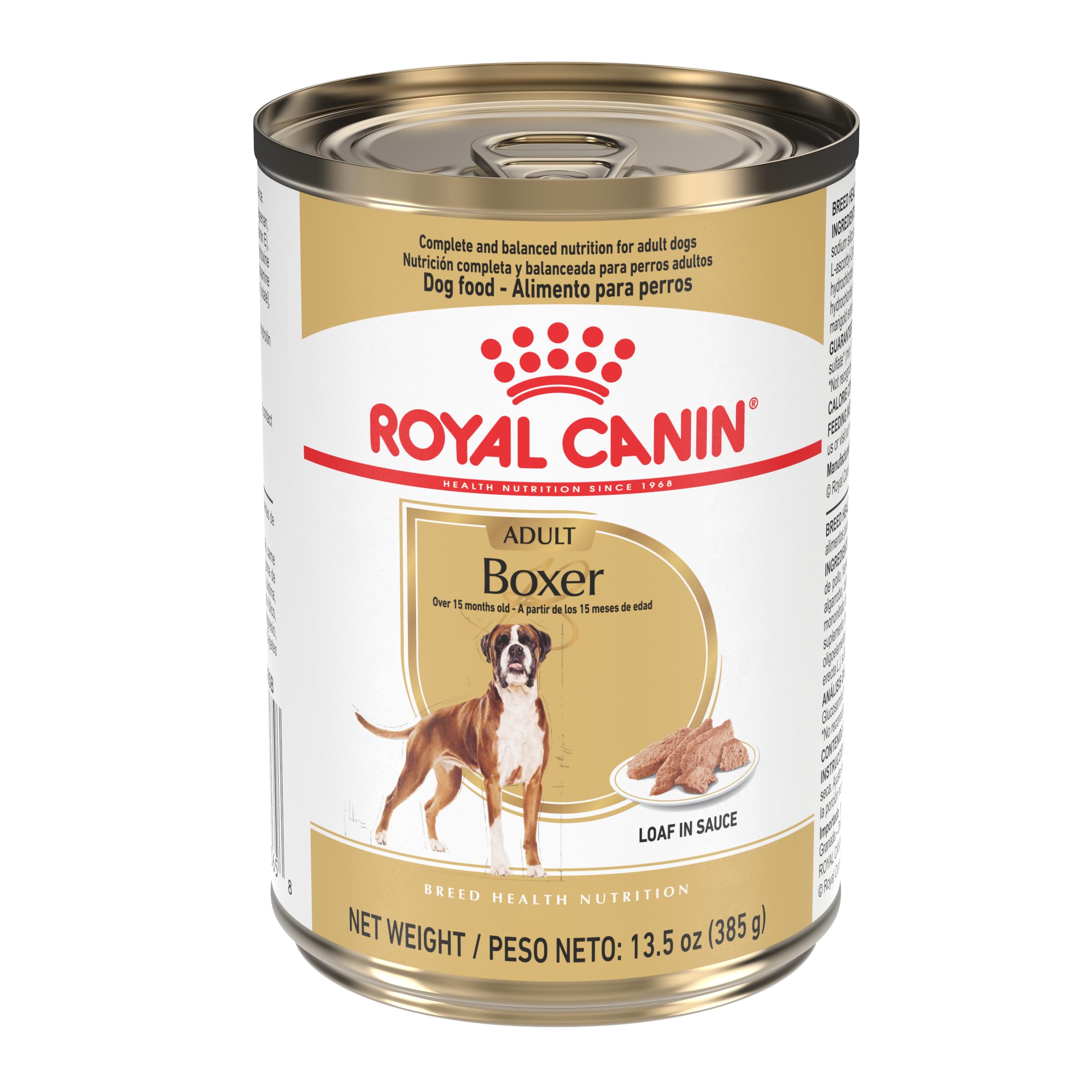 ROYAL CANIN boîte devant montrant l'emballage et le bénéfice praticité