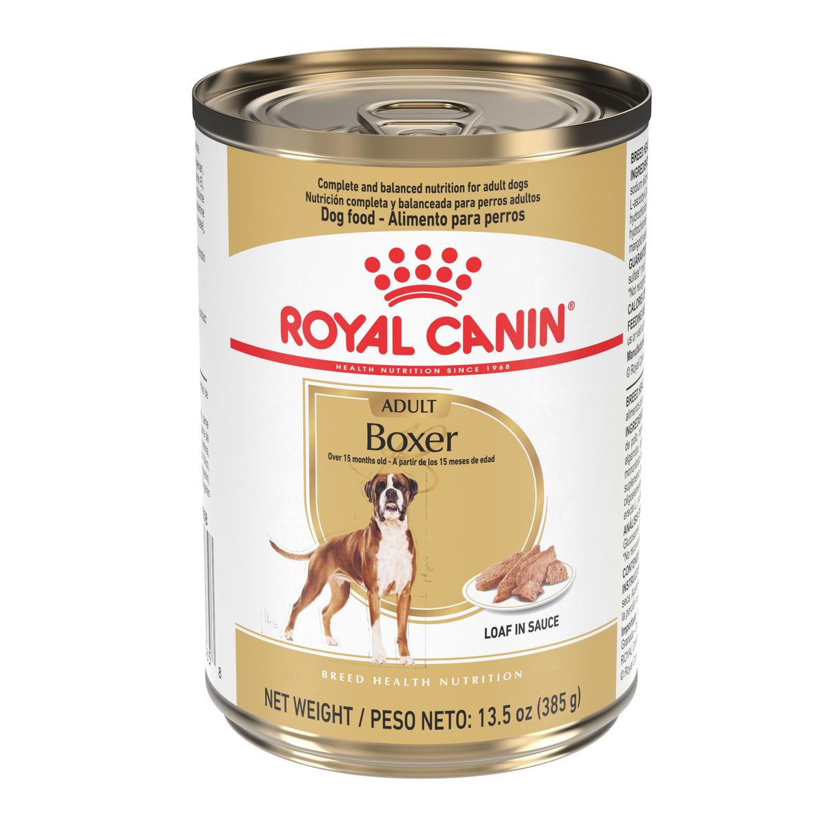 ROYAL CANIN boîte devant montrant l'emballage et le bénéfice praticité