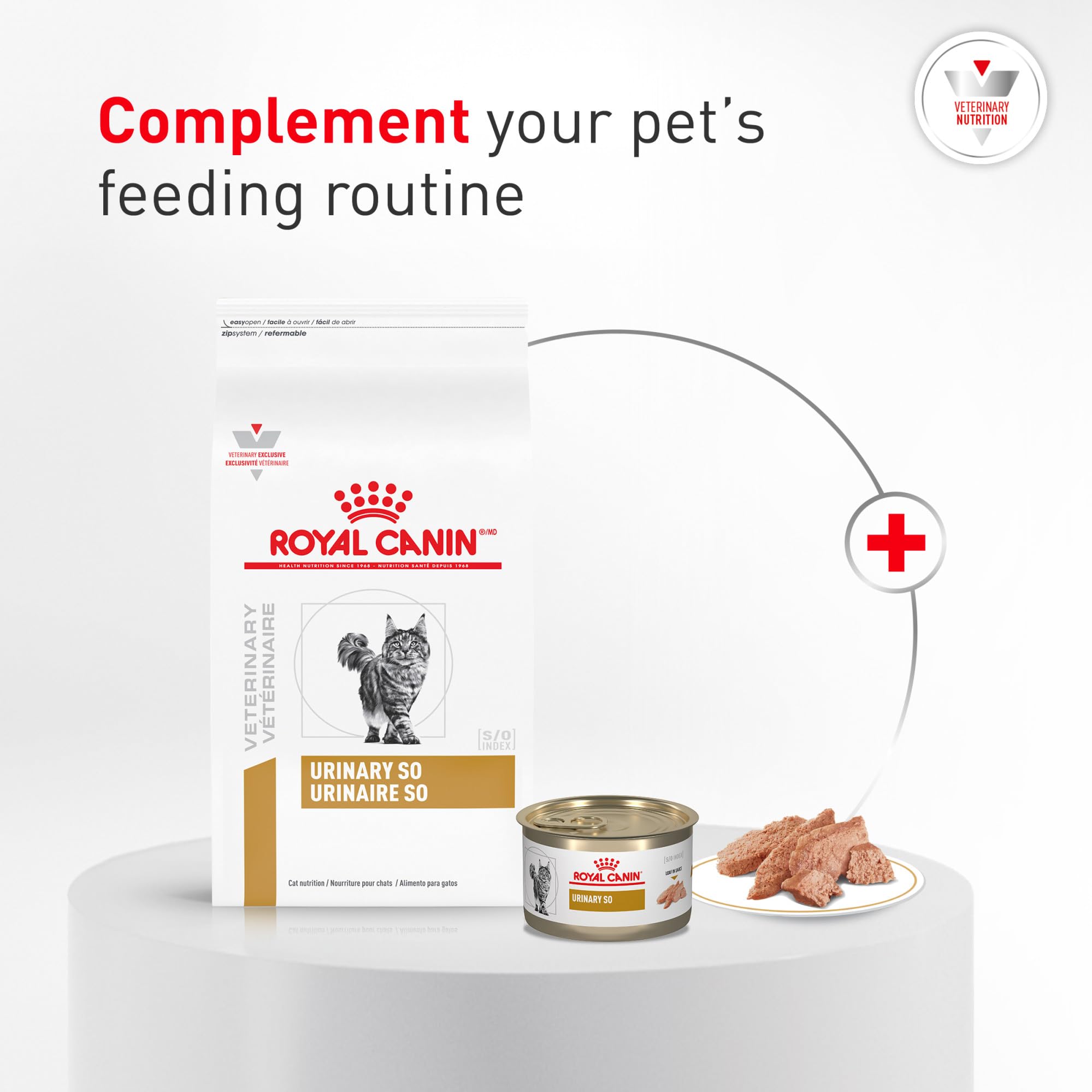 ROYAL CANIN chat mange confortablement suggérant tolérance digestive