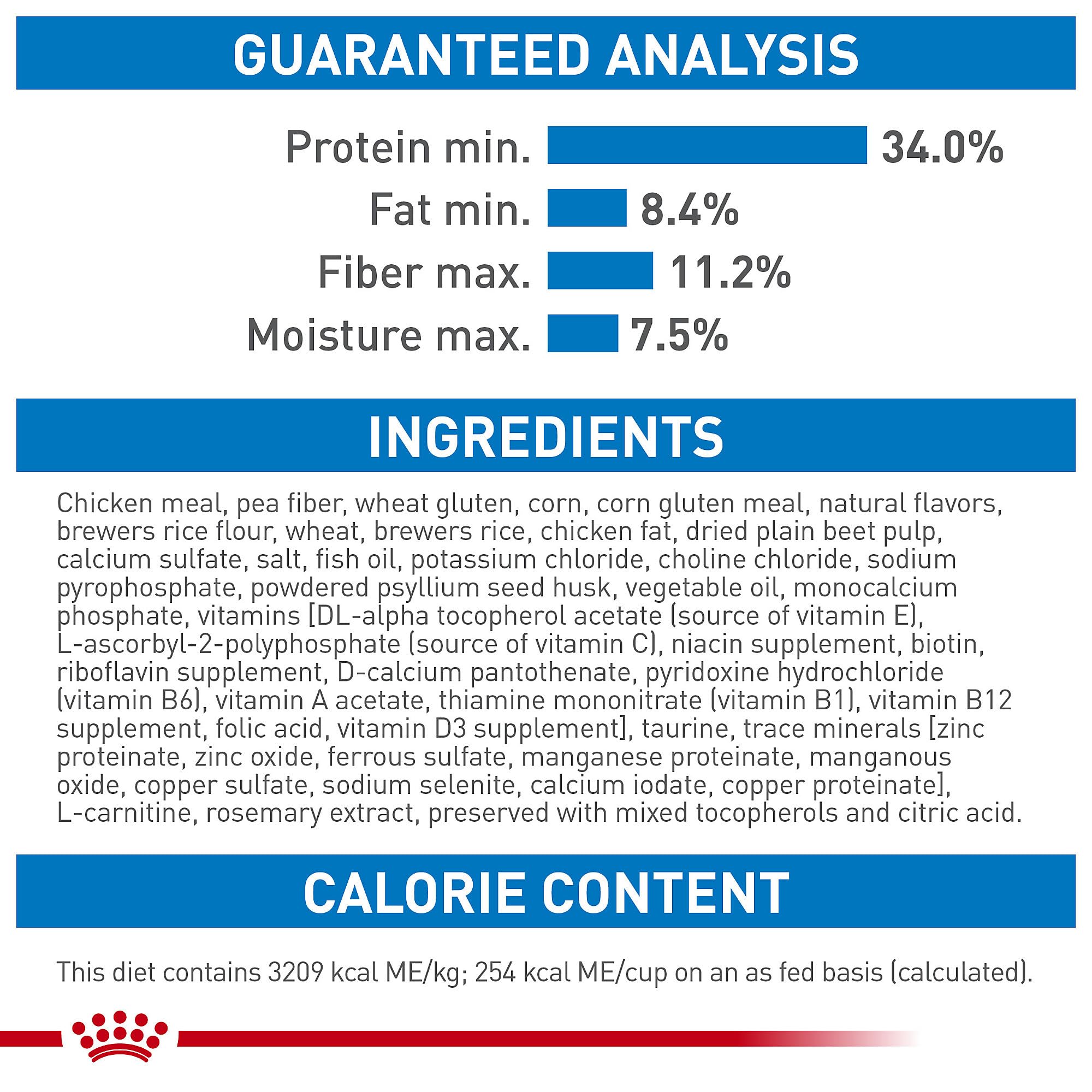 ROYAL CANIN chat mange croquettes et conserve masse musculaire