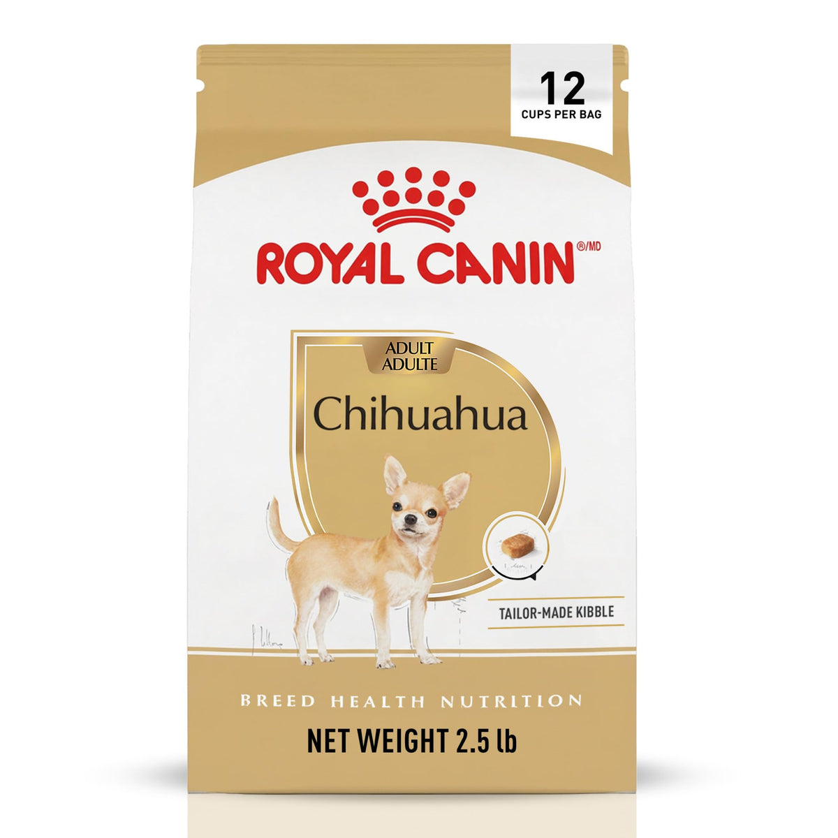 ROYAL CANIN sachet face montrant format 2,5 lb pour une nutrition ciblée