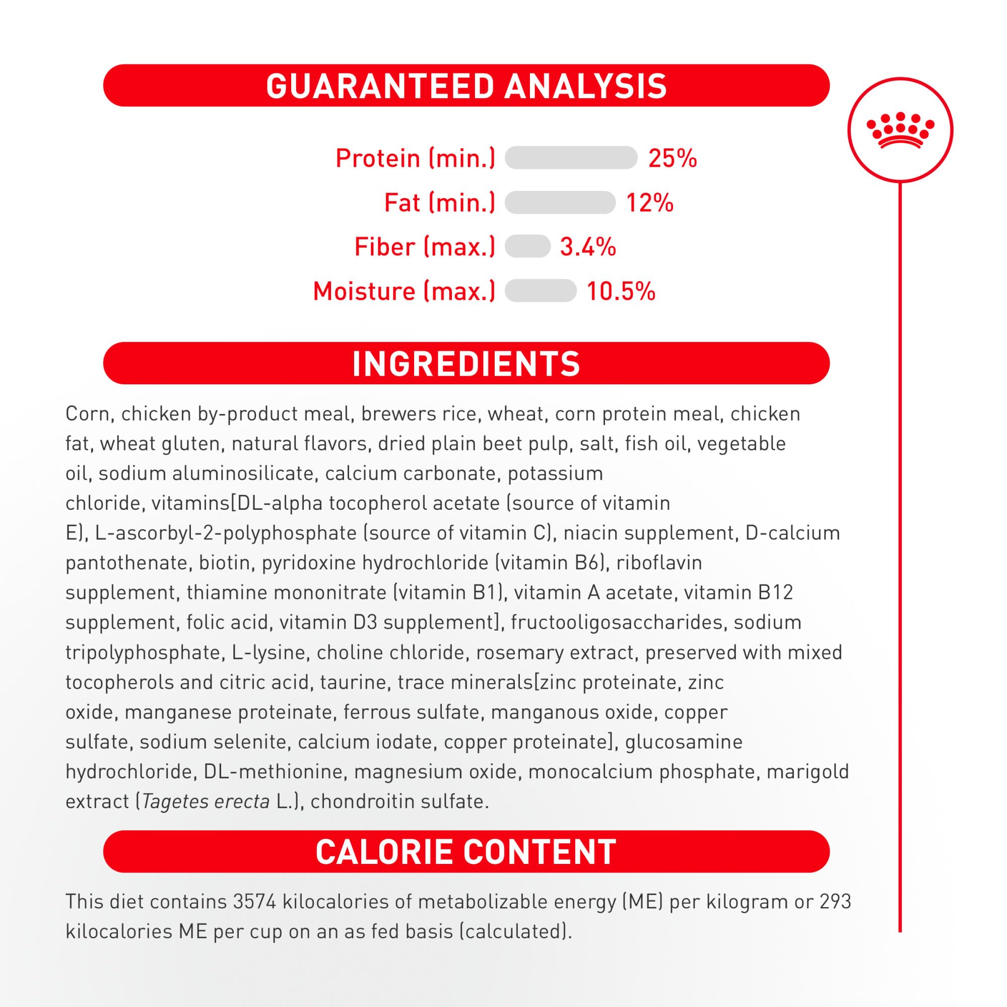 ROYAL CANIN comparaison croquette taille adaptée vs autres formats