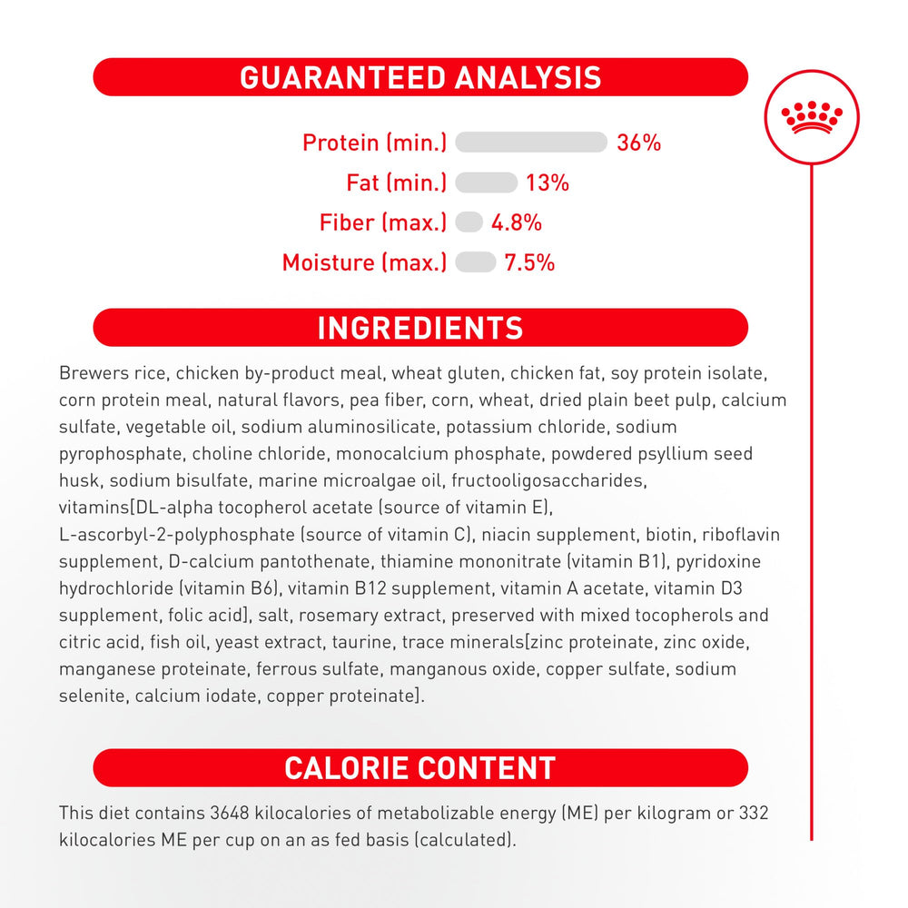 ROYAL CANIN mélange sec et humide pour meilleure hydratation et appétence