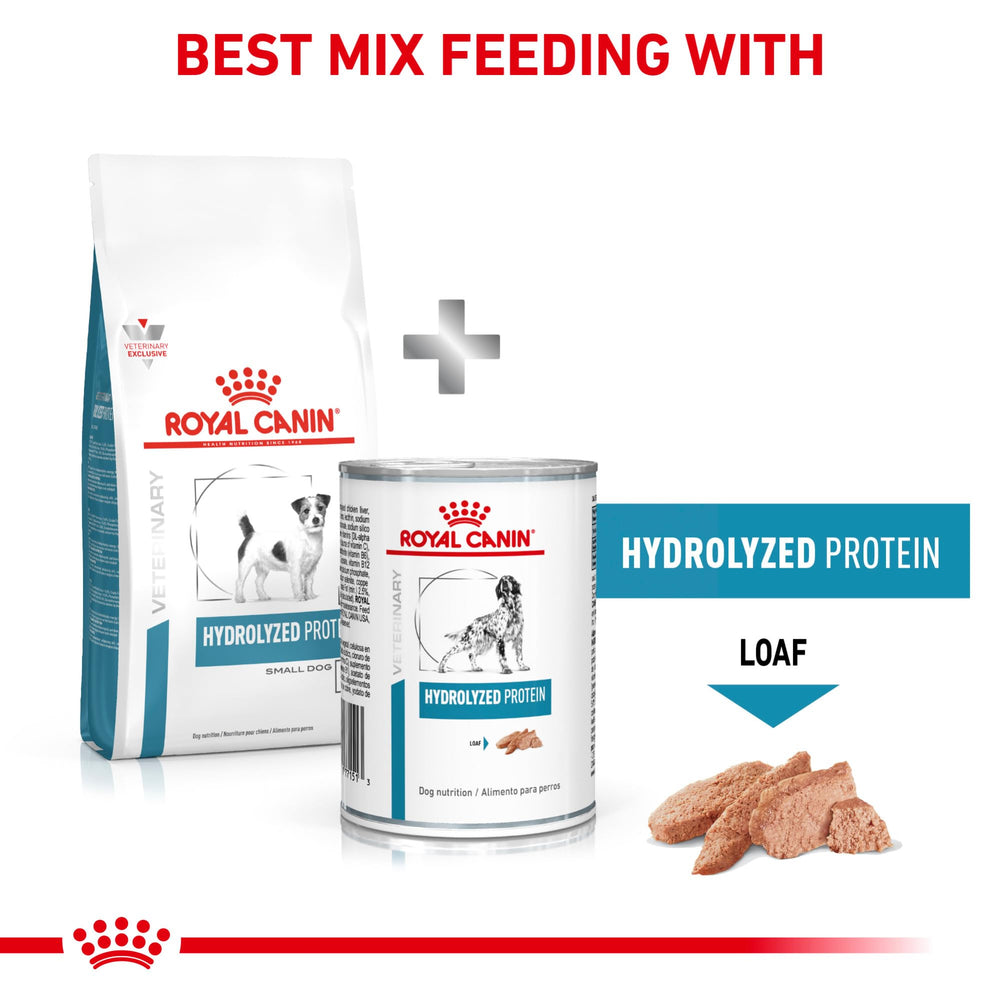 ROYAL CANIN comparaison de granulés pour montrer dimension adaptée aux races miniatures