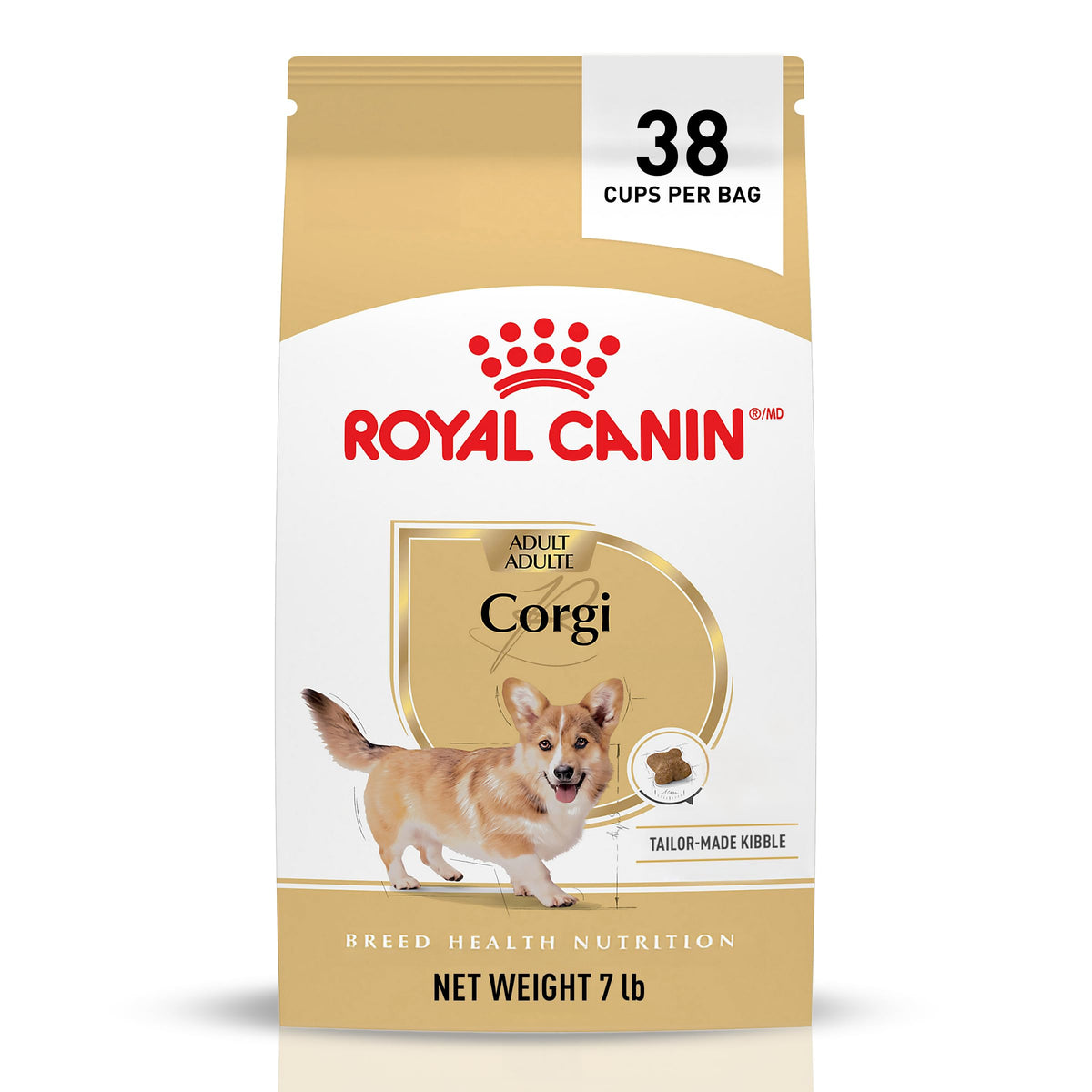 ROYAL CANIN sachet face montrant format 7 lb et informations clés
