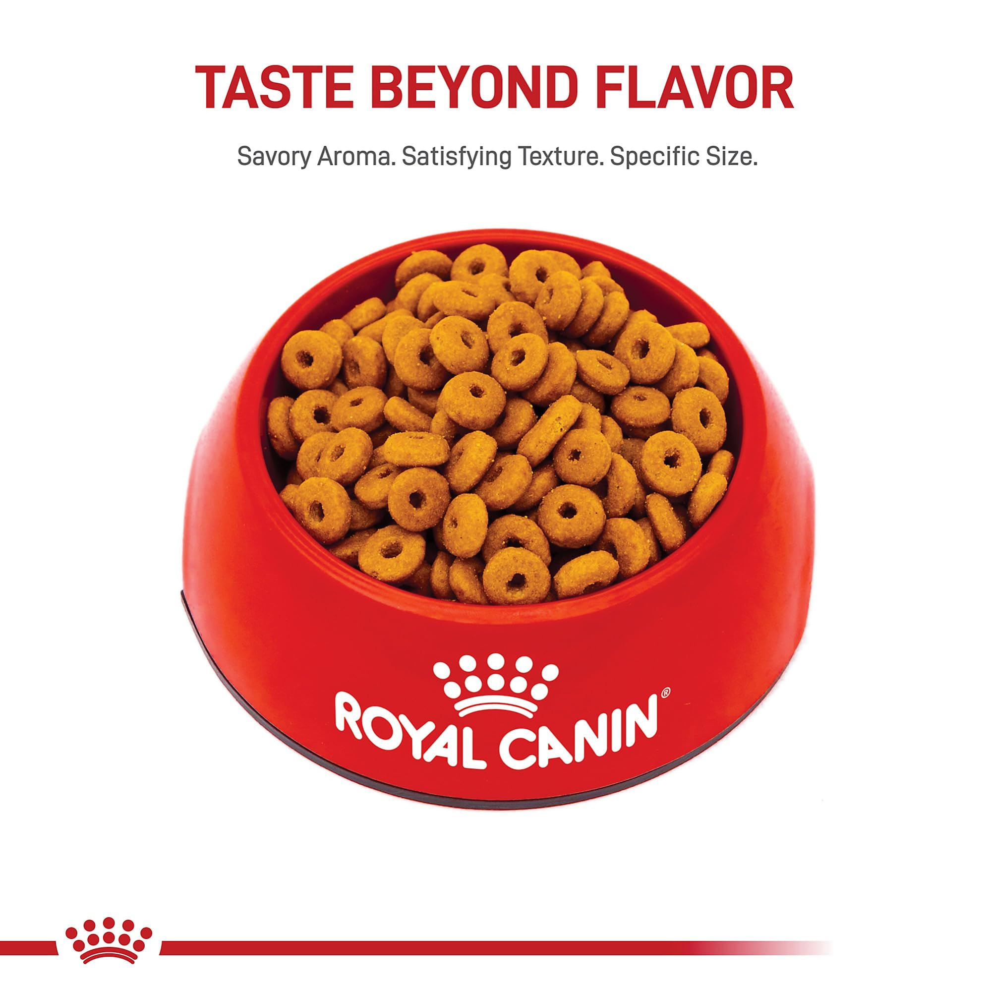 ROYAL CANIN croquette forme annulaire ralentit la prise et favorise mastication