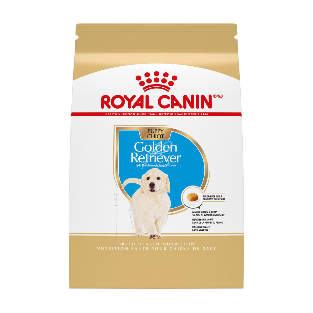 ROYAL CANIN face du paquet montrant l’âge et la race pour choix rapide