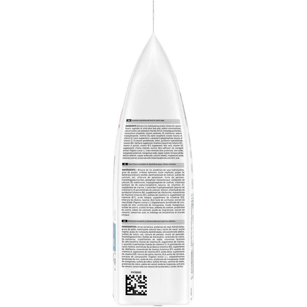 ROYAL CANIN gros plan sur granulés indiquant texture digestible et appétence