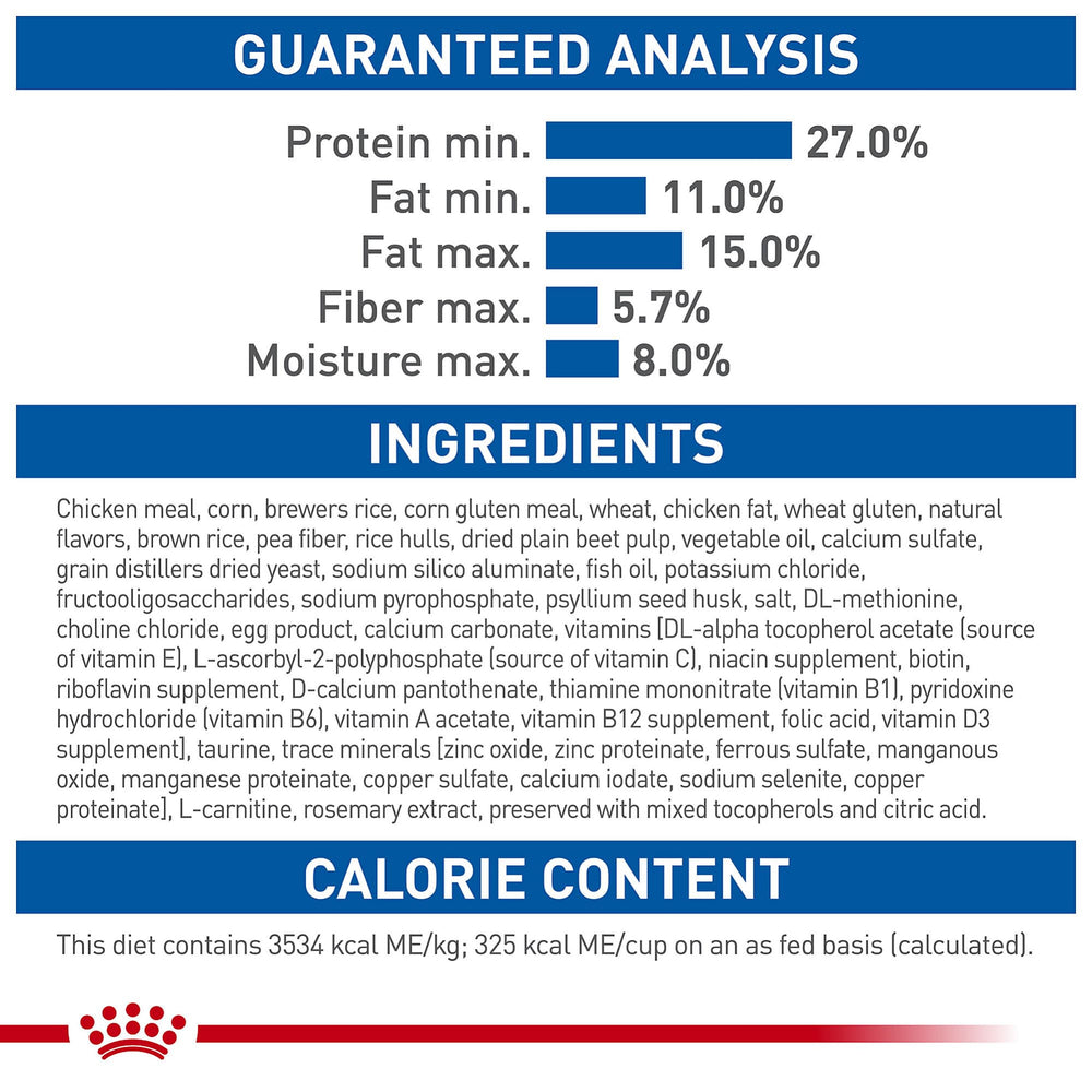 ROYAL CANIN chat adulte d'intérieur mangeant, favorisant vitalité quotidienne