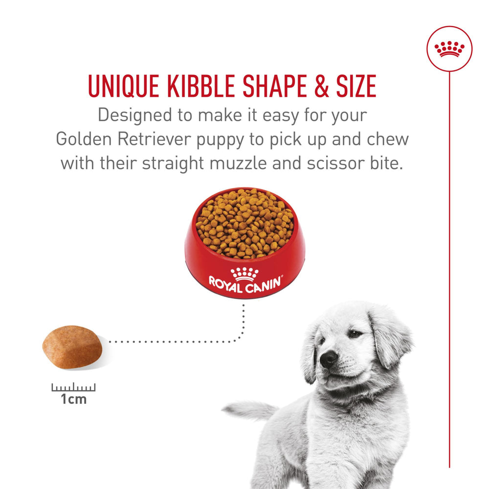 ROYAL CANIN détail de la forme des croquettes aidant à la préhension et mastication