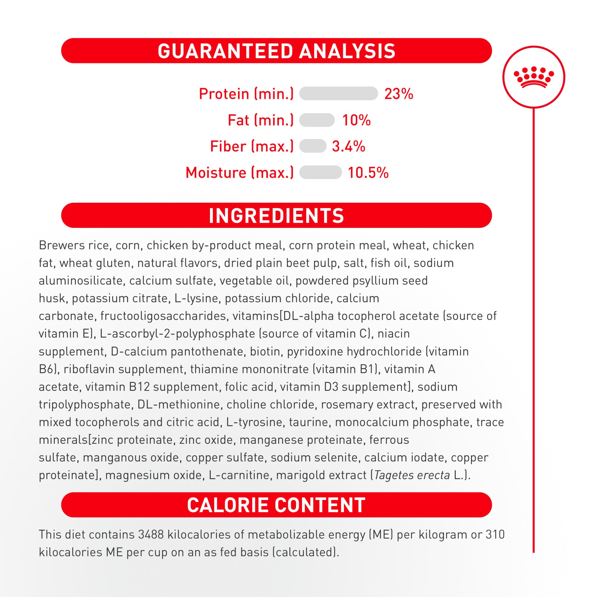 ROYAL CANIN gros plan pelage montrant soutien cutané et brillance du poil