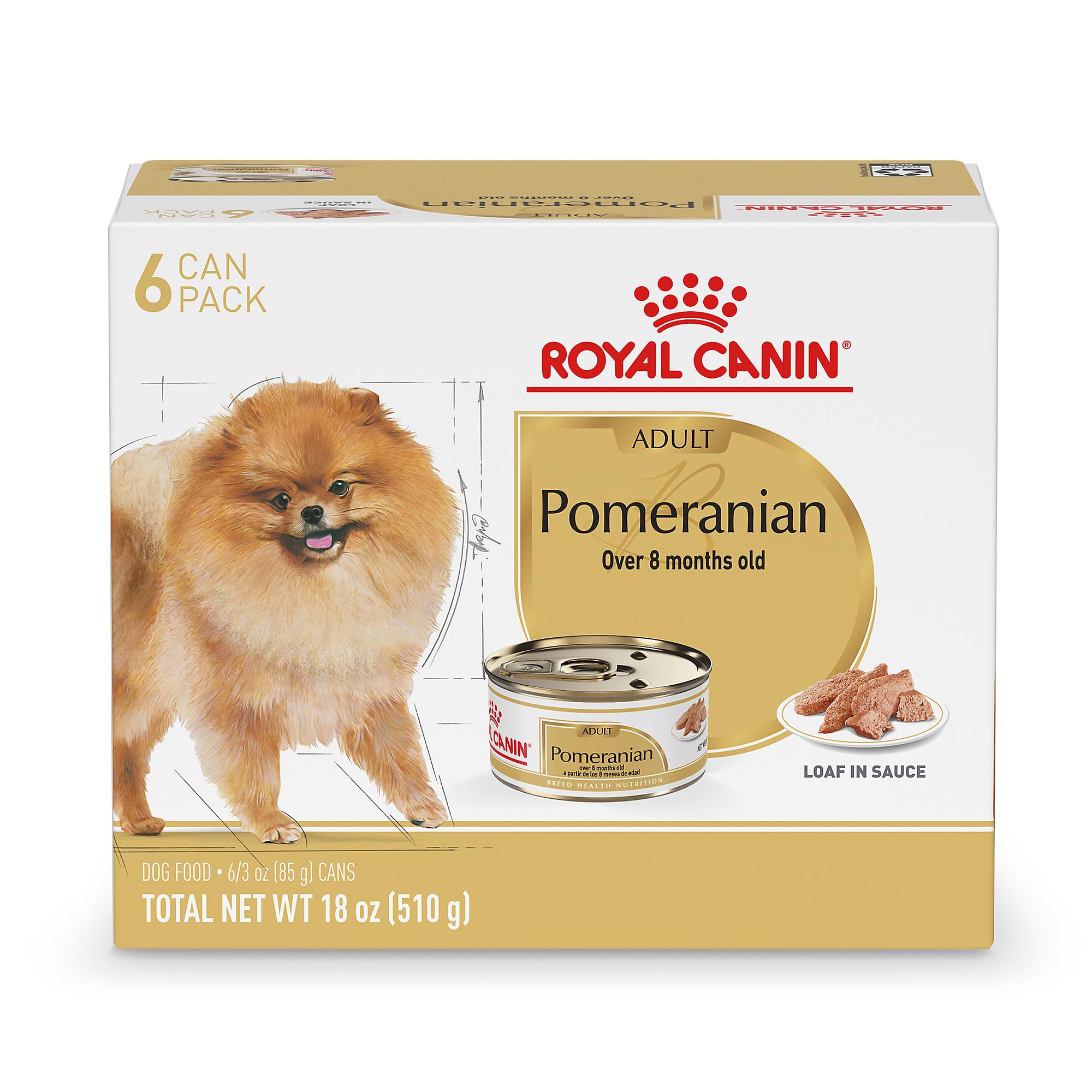 ROYAL CANIN face du pack montrant design et portion pratique