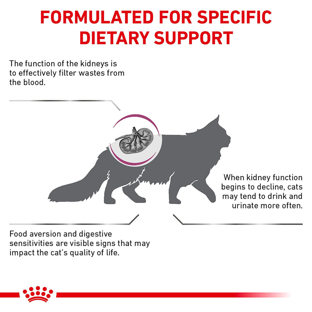 Royal Canin emballage Renal Support F étiquette nutritionnelle lisible