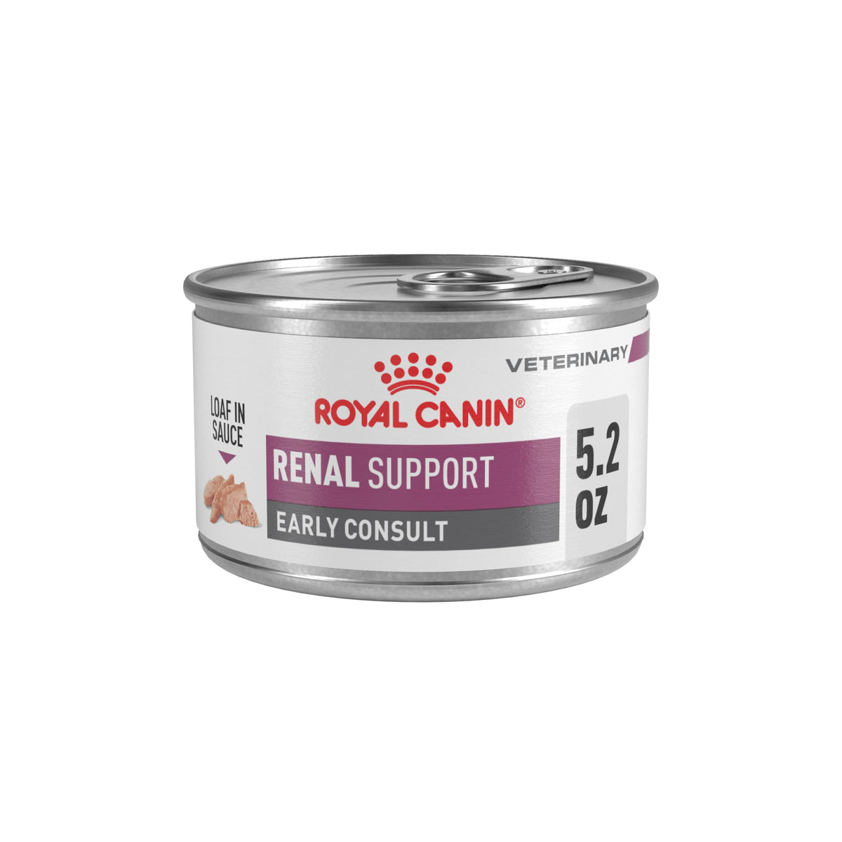 ROYAL CANIN emballage avant montrant l'information produit et tranquillité d'esprit