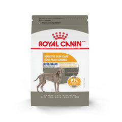 ROYAL CANIN sac 30 lb visible pour ration précise et confort cutané