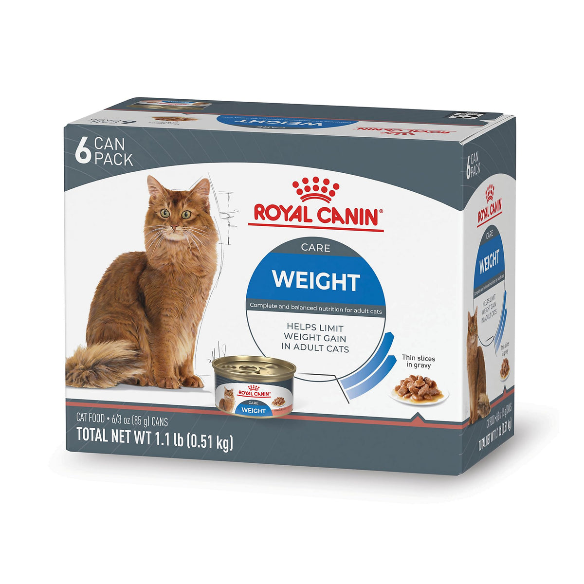ROYAL CANIN emballage face avant montrant la portion pratique