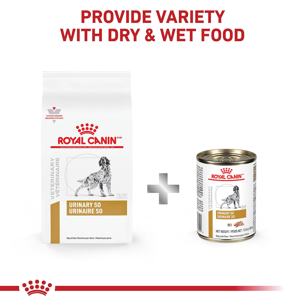 ROYAL CANIN tableau S/O index expliqué pour prévention des cristaux