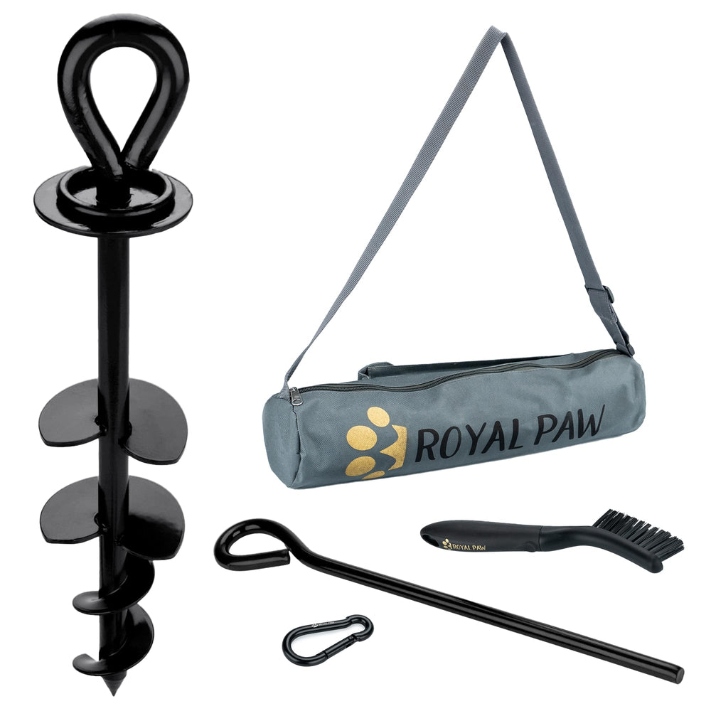 ROYAL PAW piquet face avant montrant robustesse et fixation sécurisée