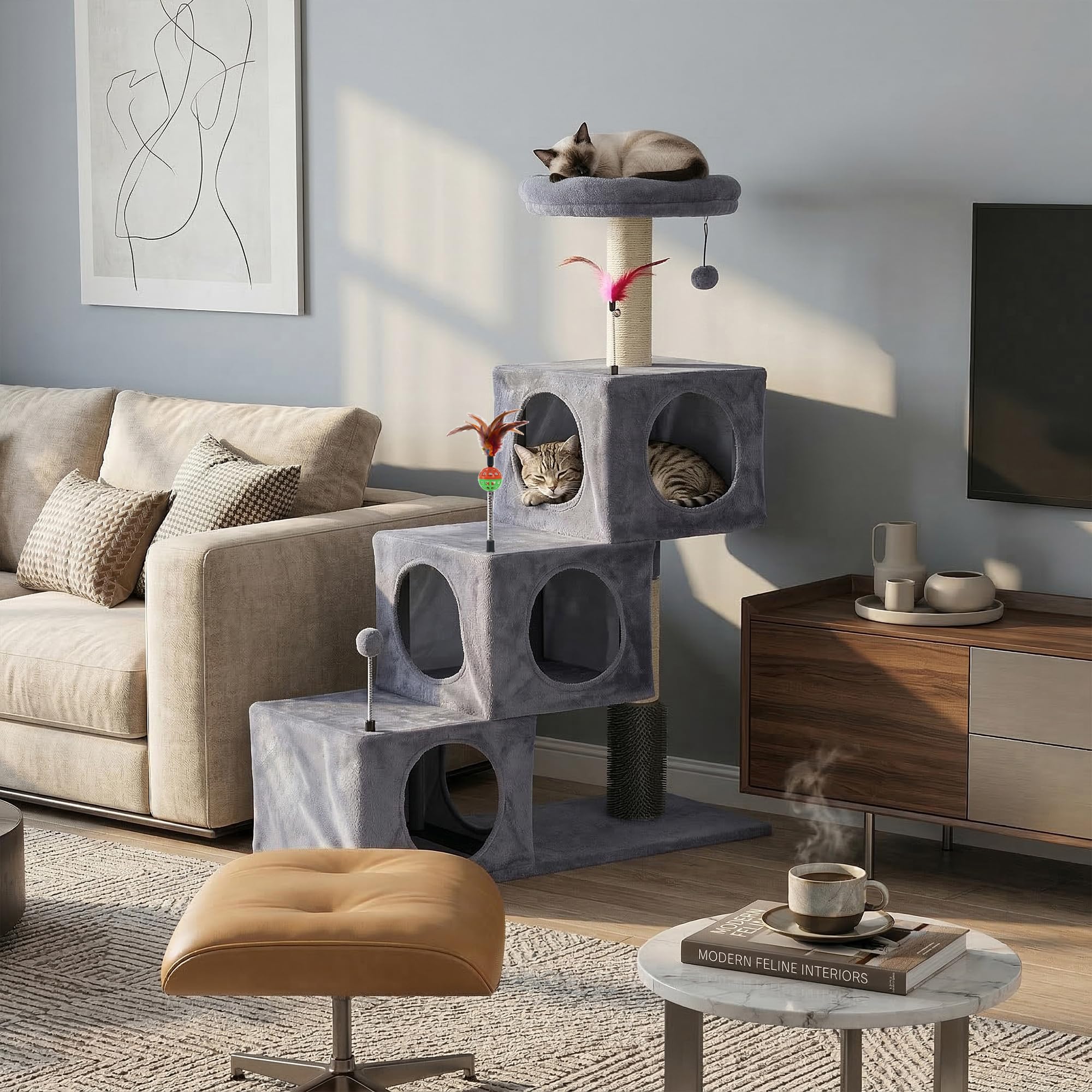 Roypet jouets suspendus avec grelots stimulant jeu autonome et activité