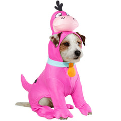 Rubies Dino vue avant du costume montrant la coiffe et l’effet réaliste