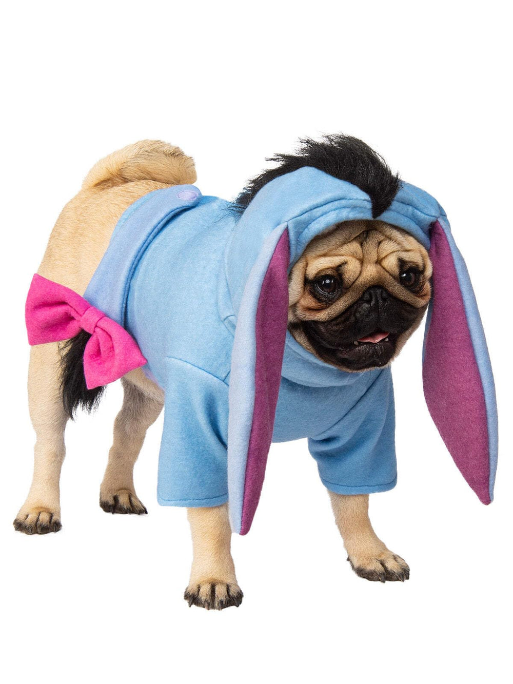 Rubies costume Eeyore face avant montrant la coupe confortable